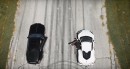 C8 Corvette Drag Races Rolls-Royce Wraith, Class Struggle Intensifies
