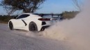 C8 Corvette Drag Races Tesla Model 3 Performance