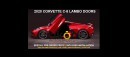 C8 Corvette Gets Lambo Doors Upgrade, Kit Costs $3,000