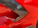 Motorcycle Clips C8 Corvette, PDR Proves Who’s At Fault
