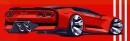 C8 Corvette "Hypercar" rendering