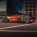 C8 Corvette "Red Dragon" rendering