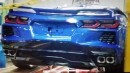 C8 Corvette rear bumper