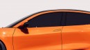 Chevy Corvette Z06 4-Door Sedan Concept rendering by SRK Designs