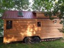Tiny home on wheels with dual lofts