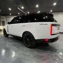 Range Rover 7-Seat LWB on 24-inch Forgiato wheels by Champion Motoring (before fittment)