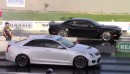 Cadillac ATS-V takes on multiple opponents at the drag strip
