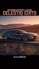 Cadillac Celestiq Big-Body Coupe EV rendering by jlord8