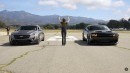Cadillac CT5-V Blackwing vs Challenger vs Charger on Freedom Street Garage