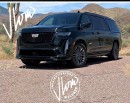Cadillac CT6 Wagon and Escalade-V EXV minivan renderings by jlord8