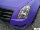 Matte Purple Cadillac CTS