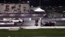 Cadillac CTS-V races a Toyota GR Supra