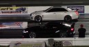 Cadillac CTS-V races a Toyota GR Supra