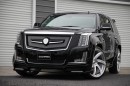Cadillac Escalade Gets Calwing Body Kit from Japan and Forgiato Wheels