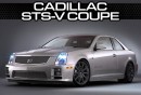 Cadillac STS-V turns Coupe instead of Station Wagon in rendering by jlord8 on Instagram