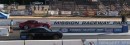 Fifth-gen Camaro ZL1 vs Dodge Challenger Hellcat drag race