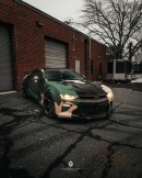Chevrolet Camaro ZL1 camouflage wrap Young Dolph