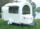 The Campod Caravan is a lightweight, compact towable for a modern couple looking for adventure