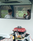 The Campod Caravan is a lightweight, compact towable for a modern couple looking for adventure