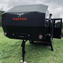 The Campravan Raptor XC is an expandable teardrop trailer that brings comfortable living to off-roading