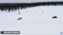 Snow tires versus all-season tires on snow and ice