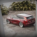 Tesla Model 3 Touring - Rendering