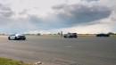 Bugatti Chiron Super Sport vs. Lamborghini Huracan vs. WRX custom car