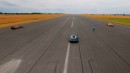 Bugatti Veyron vs. Red Bull F1 car vs. Porsche 918 Spyder