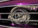 Candy Purple 1968 Chevy C10 Drag Truck rendering by abimelecdesign
