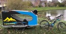 The CapsulBike is a complete travel trailer you can tow with your e-bike