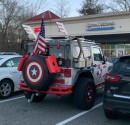 Jeep Wrangler Captain America
