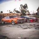 Camaro vs. Supra rendering