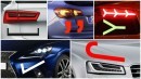 Car Headlight and Taillight Design Takes Inspiration From Punctuation Marks