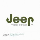 Jeep logo, Bauhaus style