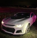 Car thieves have broken into GM's Lansing plant and stole several Chevy Camaros