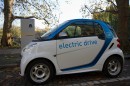 smart fortwo electric drive car2go in Stuttgart