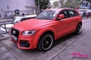 Audi Q5 in matte red