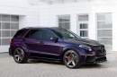 Carbon Mercedes-AMG GLE 63 by Topcar Has Purple Leather Interior
