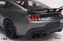 Carbonized Gray 2024 Ford Mustang Dark Horse 1:18 scale model from TopSpeed