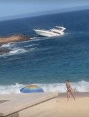 Cardi B and Offset Watch Yacht Sink