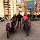 Cargo bike taxi service bans helmets on riders, citing their own safety for it