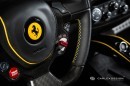 Carlex Design Gives Yellow Ferrari F12 a New Interior