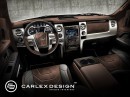 2014 Ford F-150 interior by Carlex Design