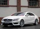 Mercedes CLS63 AMG Red and White Dream