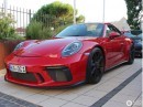 Carmine Red 2018 Porsche 911 GT3