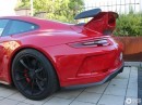 Carmine Red 2018 Porsche 911 GT3