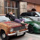 Carpet-covered Zhiguli VAZ 27011 is softest, most popular Lada in the world and a work of art, according to the owner