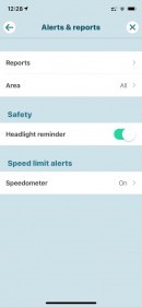 Waze alert settings