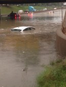 Flooded Ford Focus ST