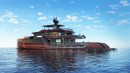 Caspian Star superyacht concept